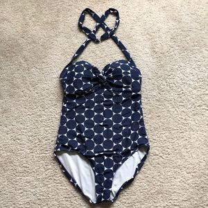 60’s style swimsuit